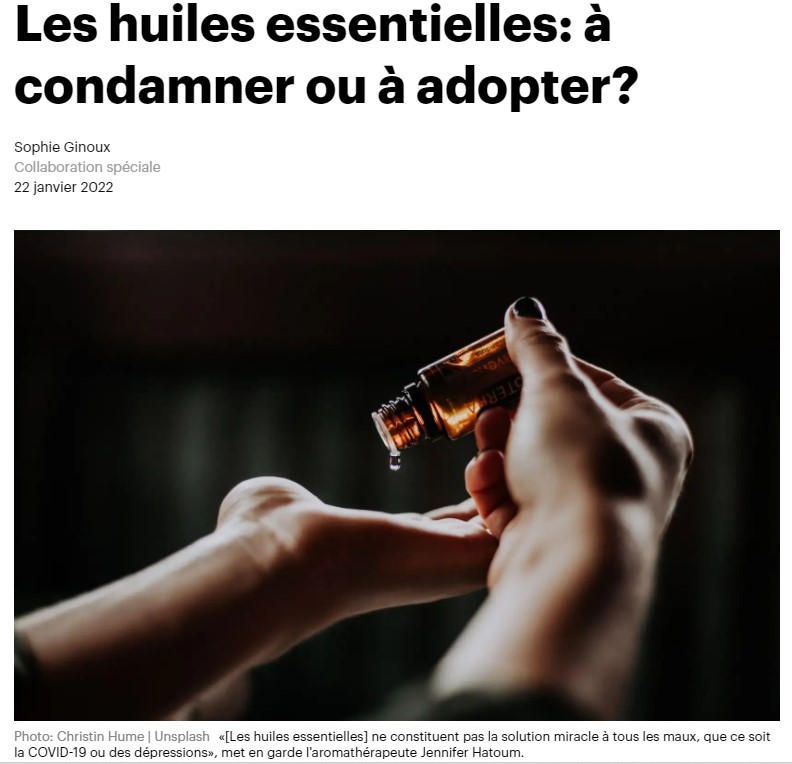 Huiles essentielles: amies ou ennemies