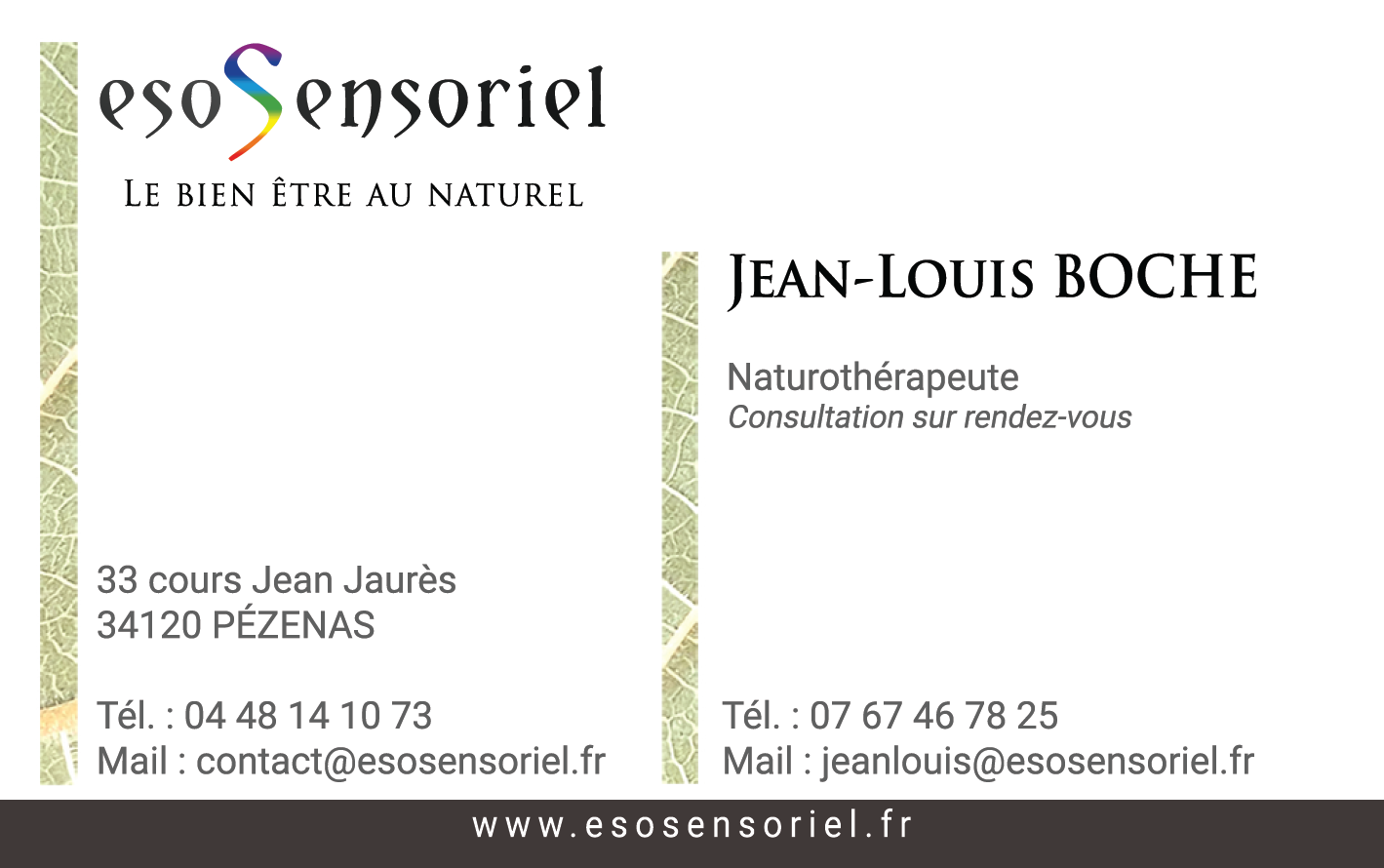 Jean-Louis Conseiller en Naturothérapie