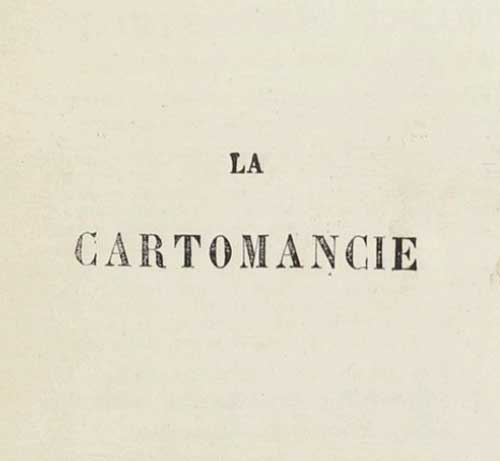 La cartomancie