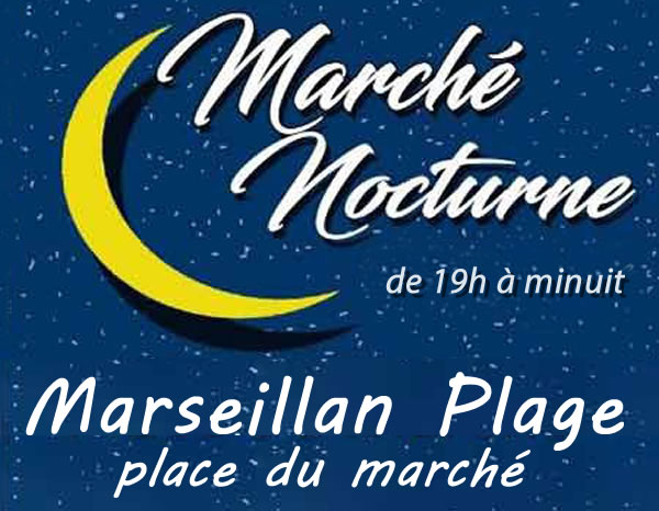 Marché Nocturne de Marseillan Plage